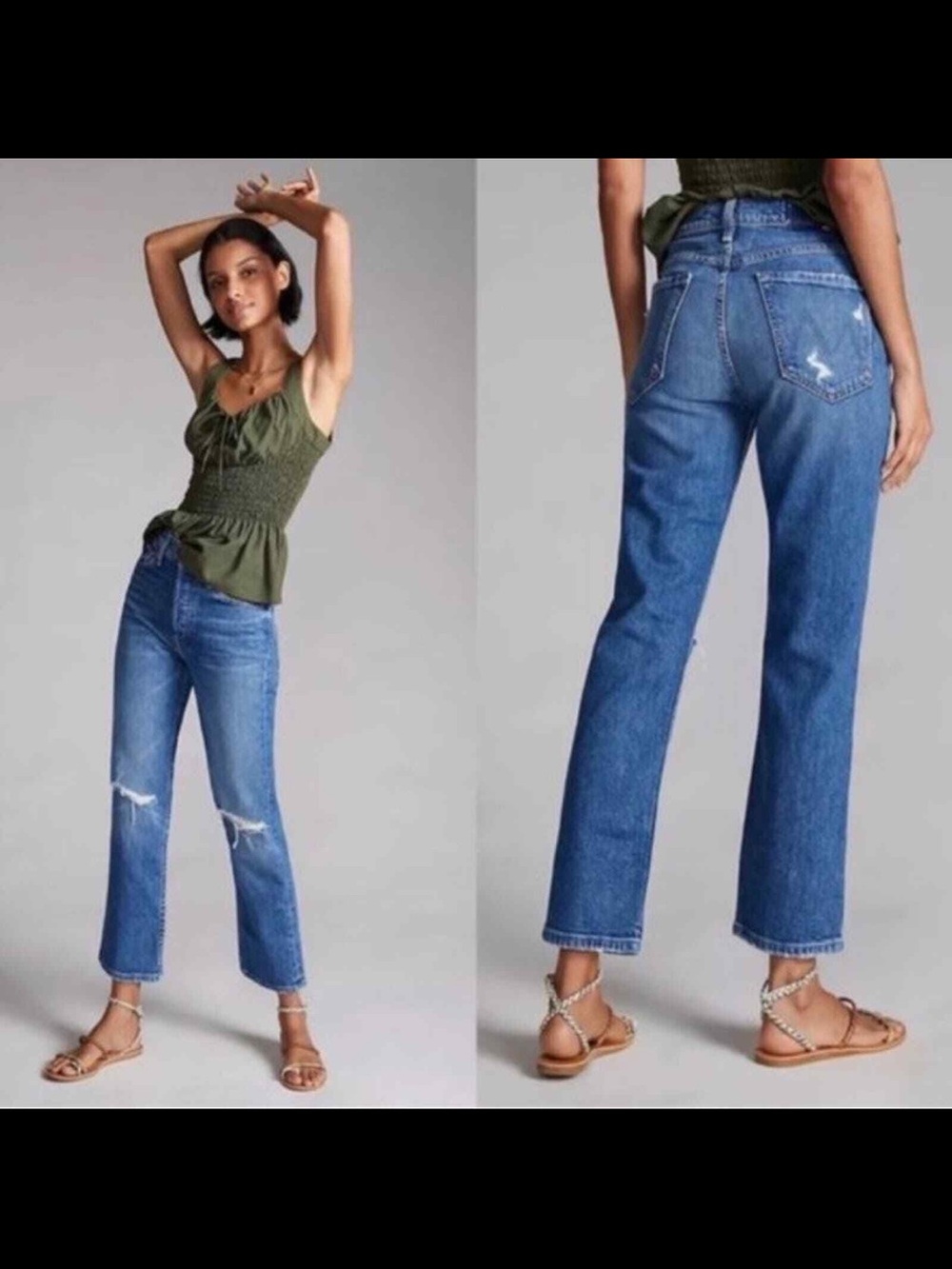 MOTHER Superior The Tomcat Playing With Scissors Jeans Size 26
